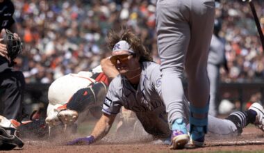 MLB scores: Giants pitchers walk the Rockies around the bases in loss