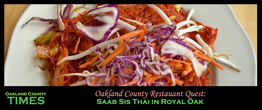 Oakland County Restaurant Quest: Saab Sis Thai in Royal Oak