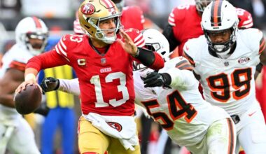 San Francisco 49ers v Cleveland Browns