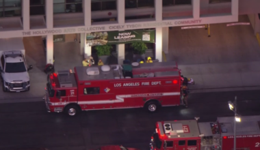 Hollywood apartment building evacuated as hazmat teams investigate unknown substance