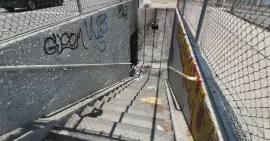 Boyle Heights residents concerned as squatters continue to take over pedestrian tunnel