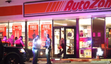 East Los Angeles AutoZone found ransacked near street takeover, LA County deputies say