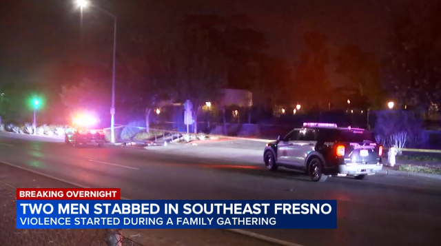 2 Men Stabbed During Family Gathering in Southeast Fresno, Police Say