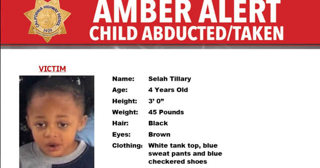 Amber Alert issued for 4-year-old last seen in Los Angeles