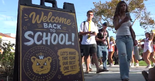 Long Beach first day of school celebrates Wilson High School's 100th year