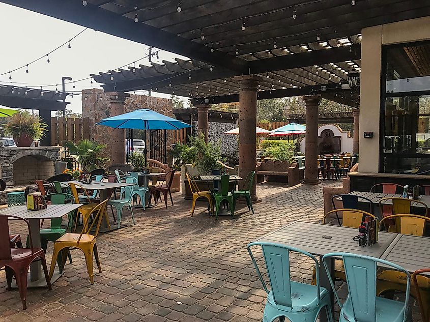 A local restaurant in Saraland, Alabama.