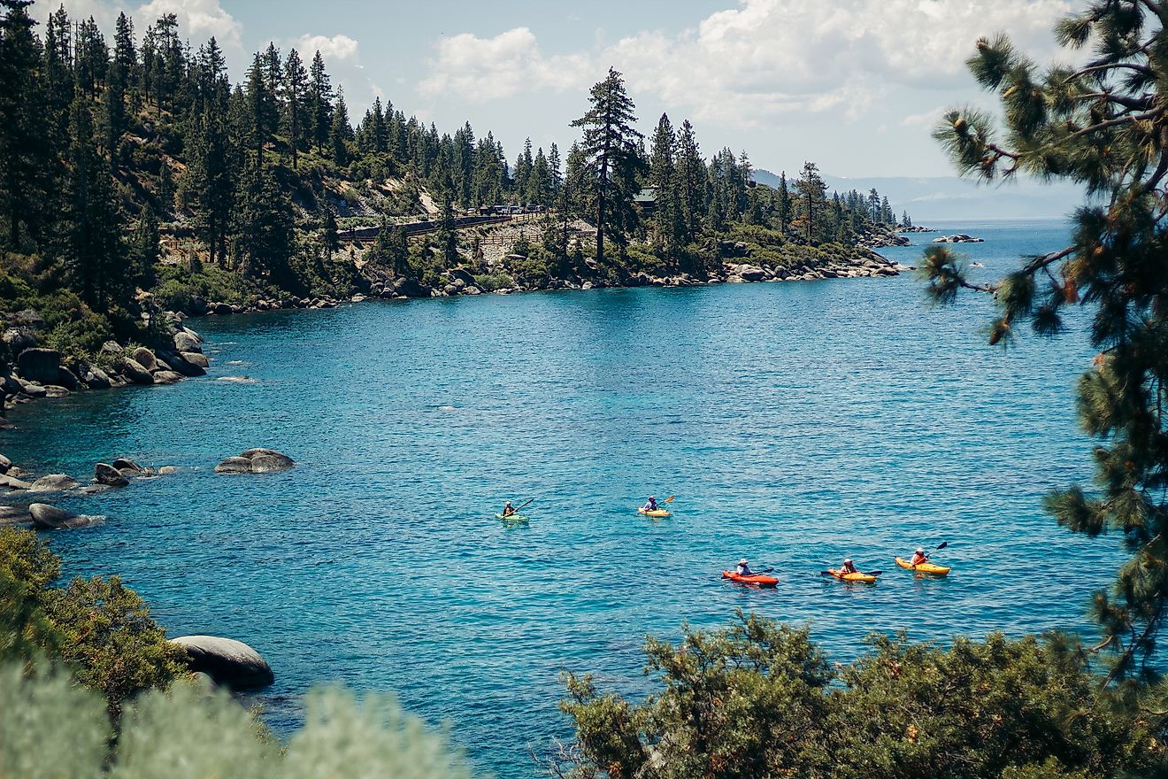 How Lake Tahoe Could Cover All Of California In Water