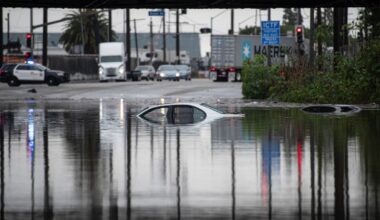 Seawater Spills Onto Long Beach Streets As High Tides Hit Coast: Report