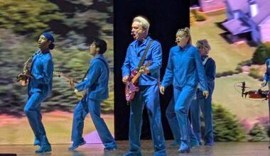 Review: Talking Heads icon David Byrne brings concert tour to Berkeley