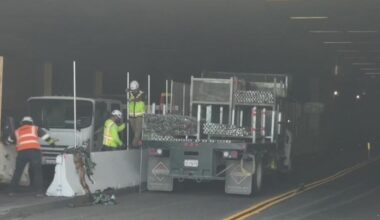 Months-long construction on San Francisco's Broadway Tunnel begins