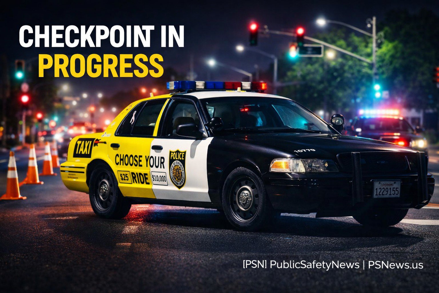 Sacramento Police to Conduct DUI Checkpoint Friday Night cover