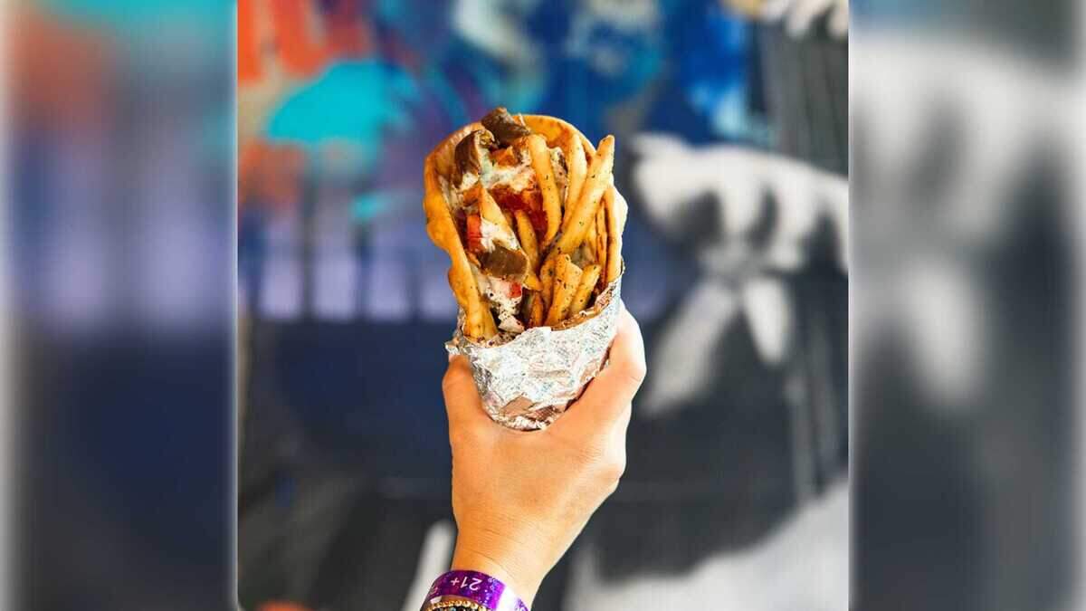 The signature Spitz gyro from the Spitz franchise, a Mediterranean restaurant chain. Spitz is coming to Roseville on July 10, according to a news release from the chain.