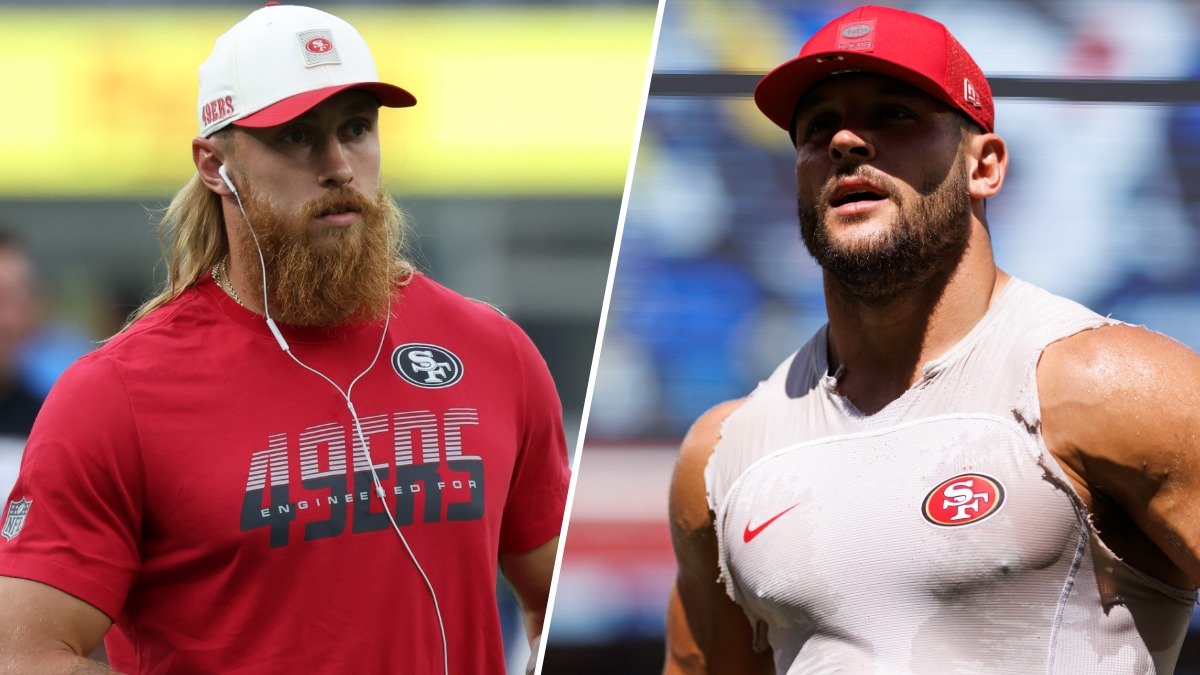 Kyle Shanahan shares positive George Kittle, Nick Bosa updates – NBC Sports Bay Area & California