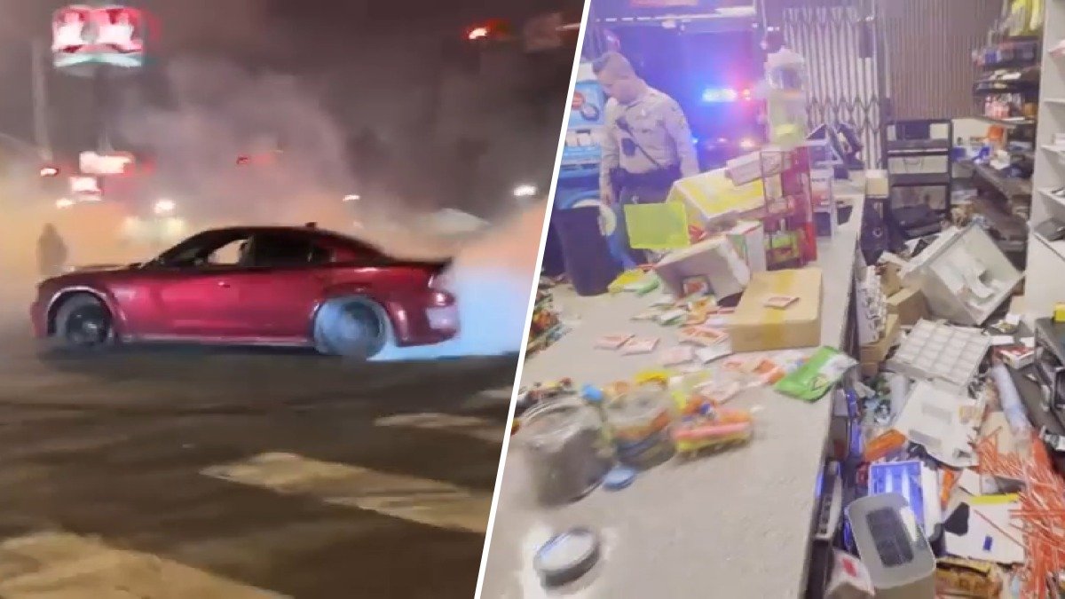 Looters target Bellflower liquor store after street takeover – NBC Los Angeles