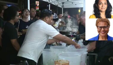 Bass and Raman clash over street vendors: Placement, permits, and restaurant competition