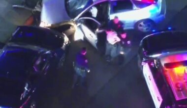 Innocent driver hit in dramatic Los Angeles police chase; Suspect arrested after crash near Highland Park