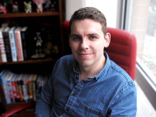 Max Brallier, author of the children's books series "The Last Kids on Earth," among other titles, will be a headliner at the KPBS San Diego Book Festival on Aug. 22. (Ruby Brallier)