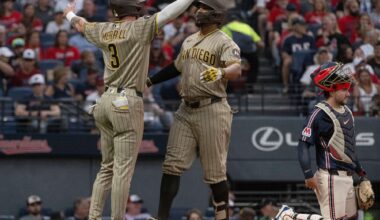 Padres flip switch midgame, beat Guardians for sixth consecutive victory
