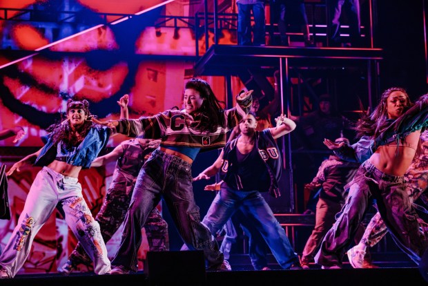 A scene from th national touring production of Alicia Keys' "Hell's Kitchen," playing Aug. 11-16 at the San Diego Civic Theatre. (Marc J Franklin)