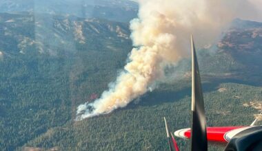 Evacuation warning issued as Talbot Fire burns 200 acres west of Lake Tahoe