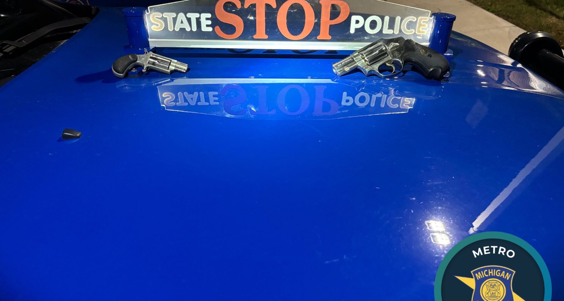State police discover loaded guns, open booze in speeding motorist’s car in Oakland County – Macomb Daily