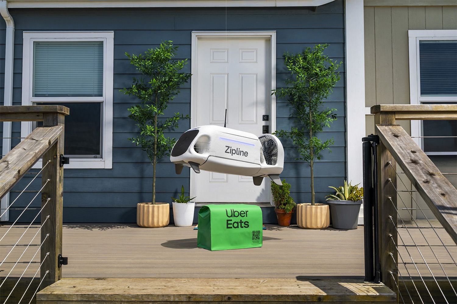 Your Uber Eats Order Might Get Delivered By Drone Very Soon