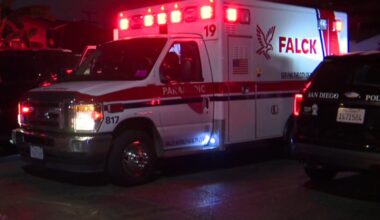 SDPD: Woman critically injured in head-on crash after fleeing driver hits car