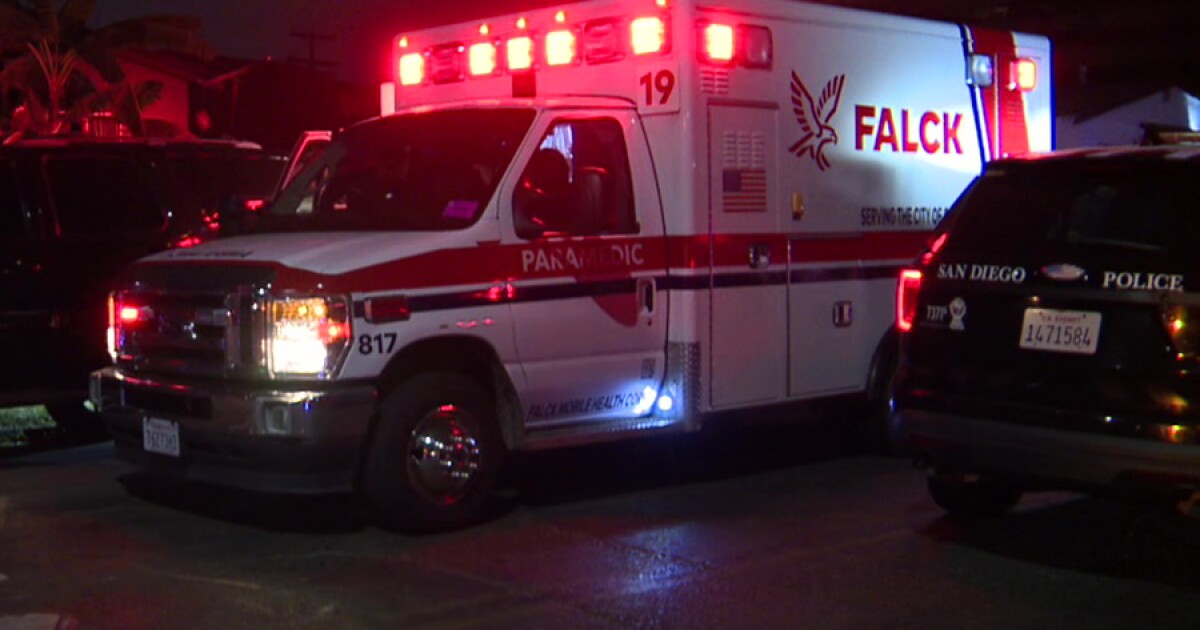 SDPD: Woman critically injured in head-on crash after fleeing driver hits car