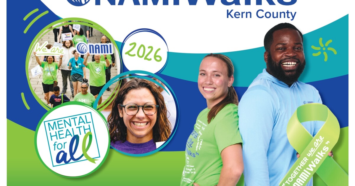 NAMI Kern County to celebrate the 20th annual 'NAMIWalks' this October