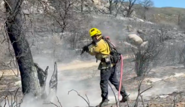 Grade Fire reaches 100% containment, Cal Fire San Diego officials say