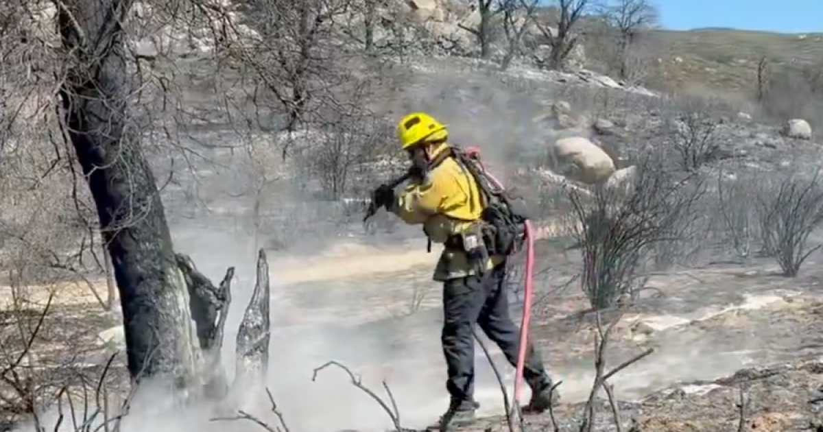 Grade Fire reaches 100% containment, Cal Fire San Diego officials say