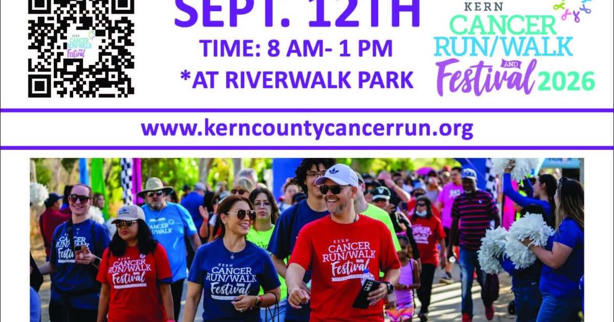 Kern Cancer Run/Walk returns Sept. 12 with festival and more