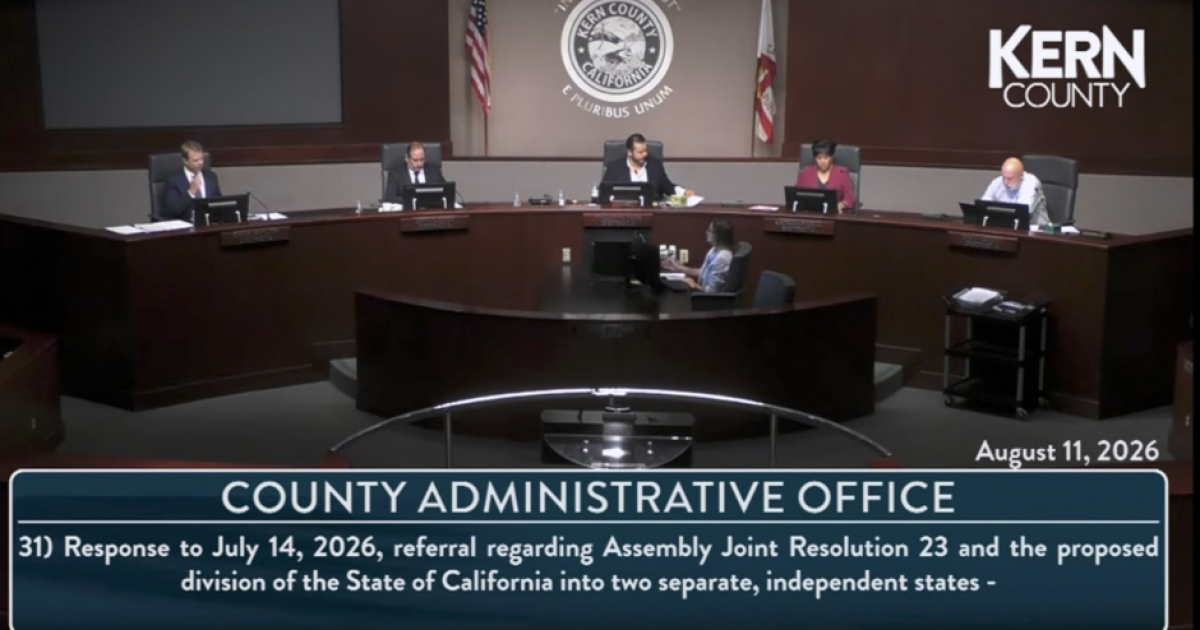 Kern County supervisors explore California split proposal
