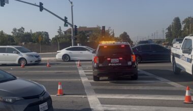 CLOSURE: Westbound lanes closed at 24th and Oak Streets