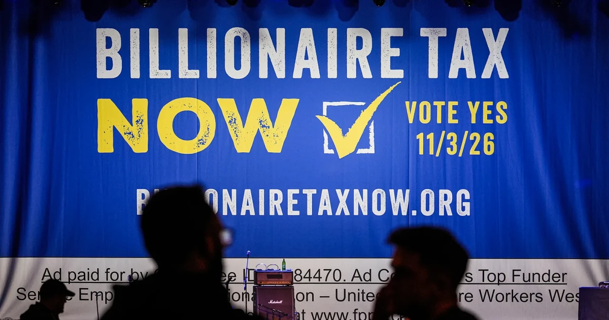 California Democratic Party endorses “billionaire tax” ballot proposition