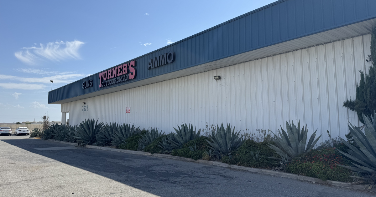 California data links crime guns to dealers. One Turner’s Outdoorsman location stands out
