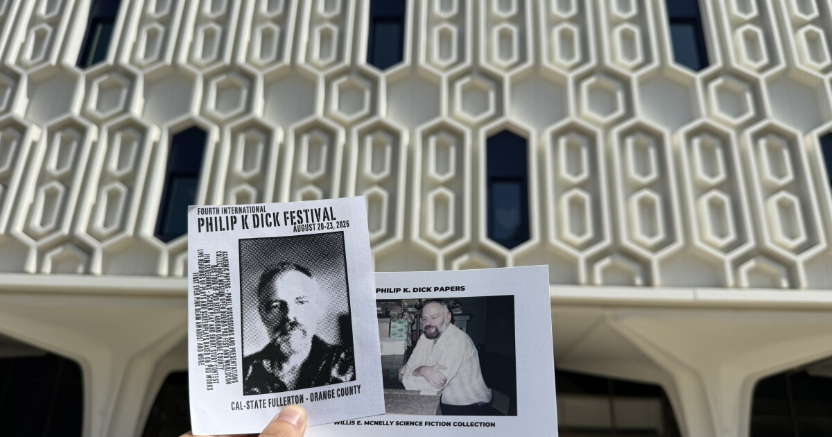 The OC helped shape Philip K Dick. A festival in Fullerton celebrates the sci-fi writer