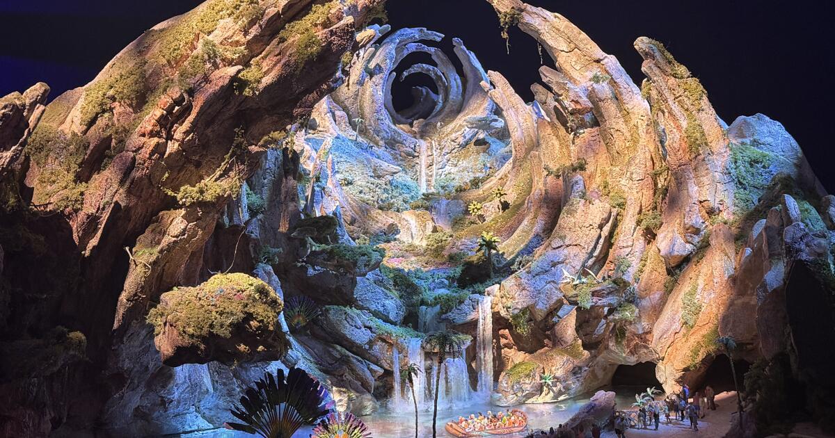 First look: Disneyland’s ‘Avatar’ attraction model unveiled at D23