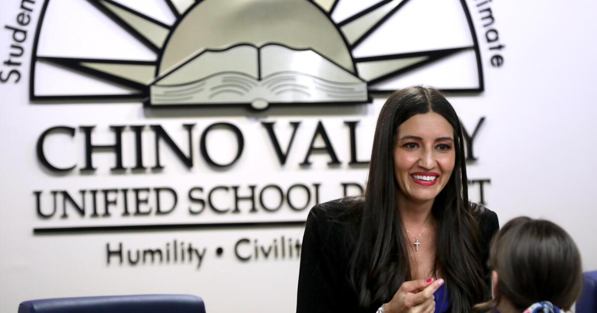 Chino Valley, led by Sonja Shaw, facing scrutiny over book bans, outing policy
