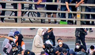 Anti-ICE protester accused of pouring lighter fluid on CHP car is sentenced to prison