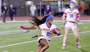 The Times' top 10 flag football rankings