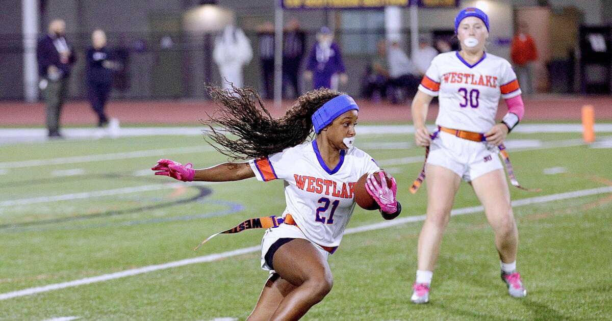 The Times' top 10 flag football rankings