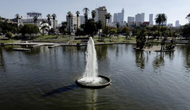 Pedal boats will return to MacArthur Park. 'Boy, this water is nasty'