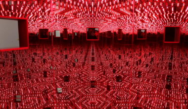 The divine peace of Yayoi Kusama's Infinity Mirror Rooms at the Broad