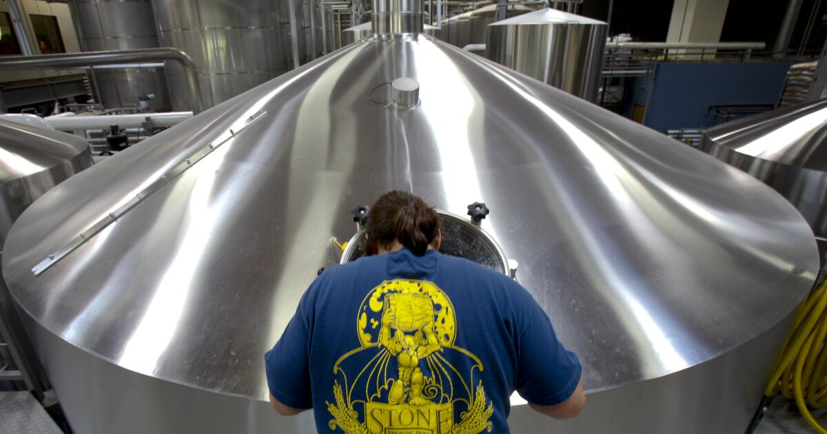 Stone Brewing lays off employees as it moves production away from Southern California