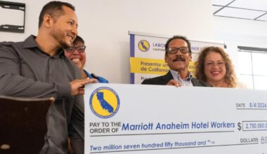 Anaheim Marriott union wins $2.75 million settlement in recalled workers' case