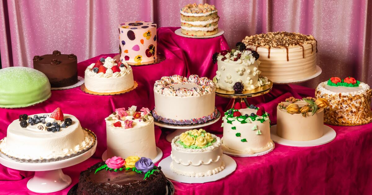 Celebrate a birthday with a delicious cake. We've got the best in L.A.