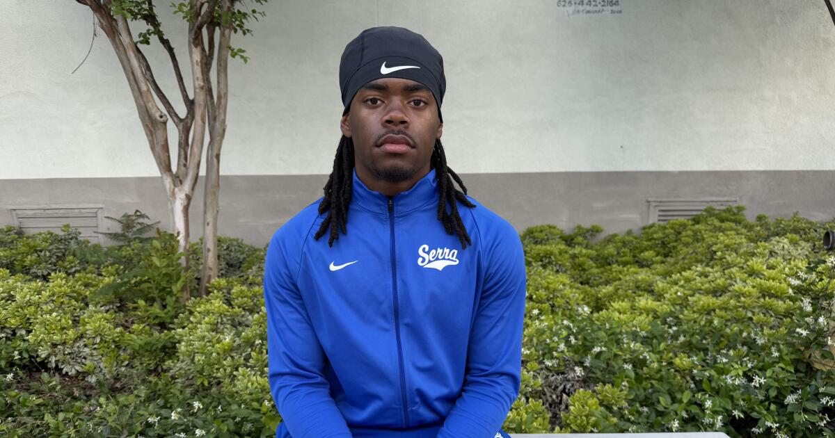 Gardena Serra defensive back Wesley Ace has speed to thrill