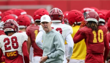 New receivers give Lincoln Riley hope as USC opens fall camp