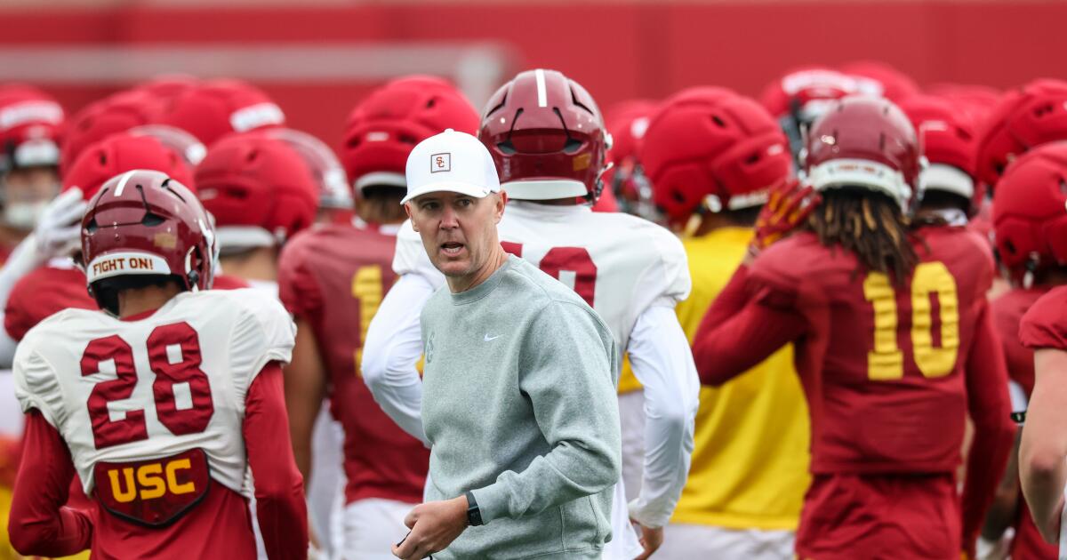 New receivers give Lincoln Riley hope as USC opens fall camp